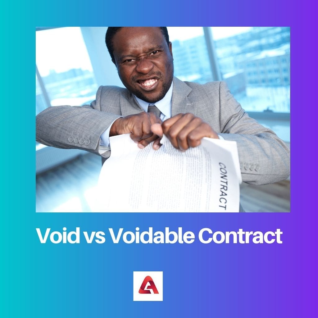 Void vs Voidable Contract