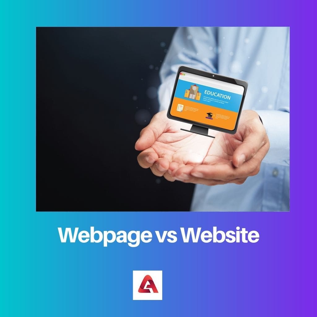 Webpage vs Website