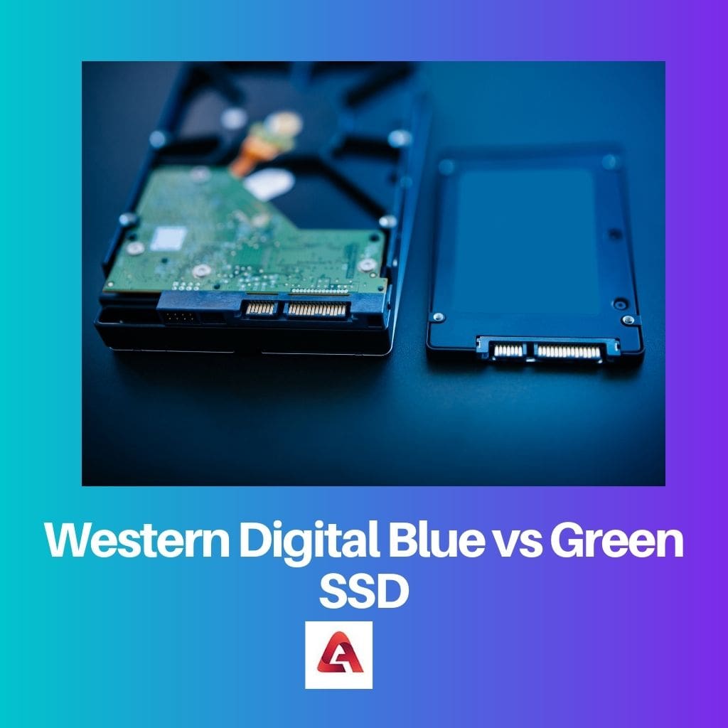 Western Digital Blue vs Green SSD