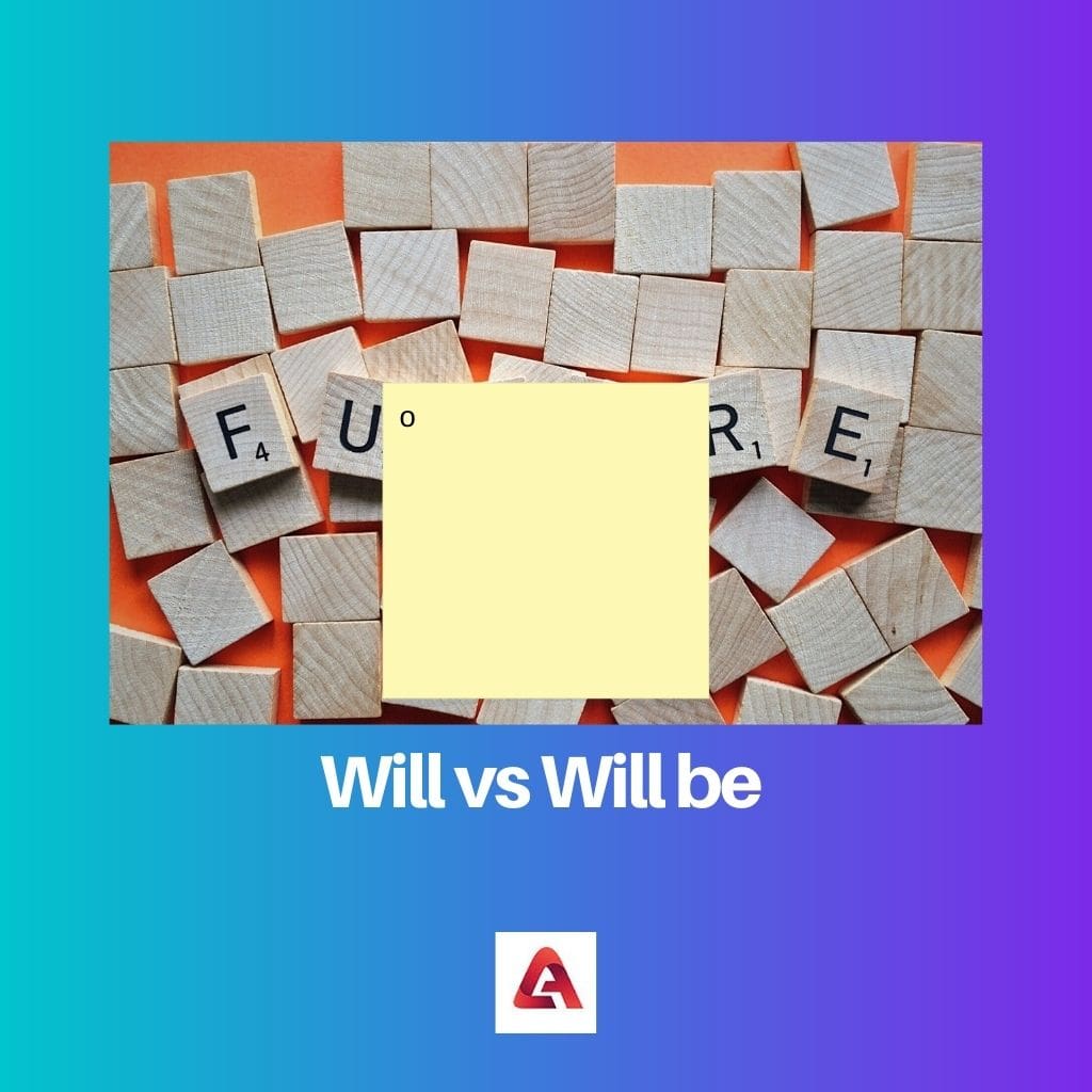 Will vs Will be