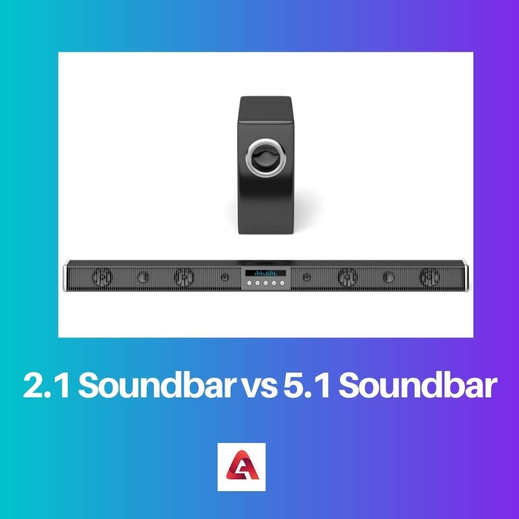 2.1 Soundbar vs 5.1 Soundbar