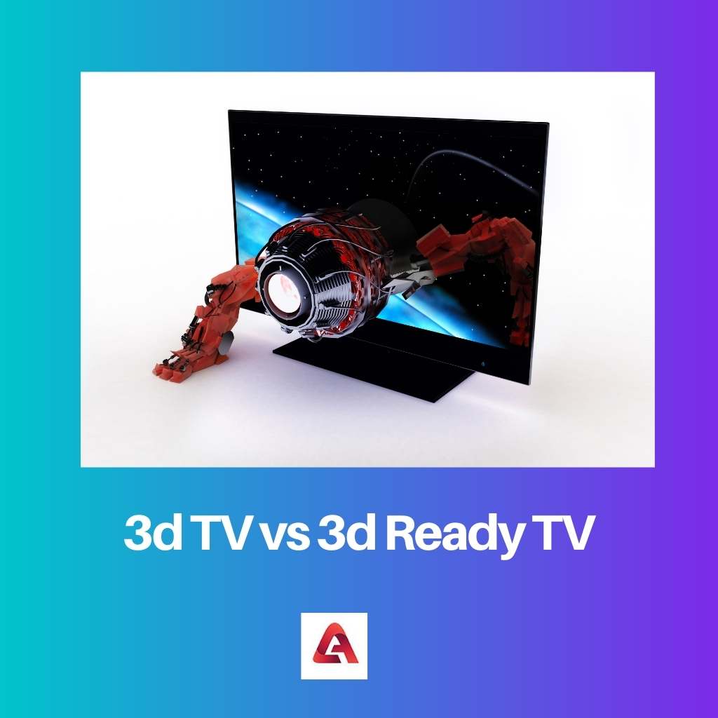 3d TV vs 3d Ready TV
