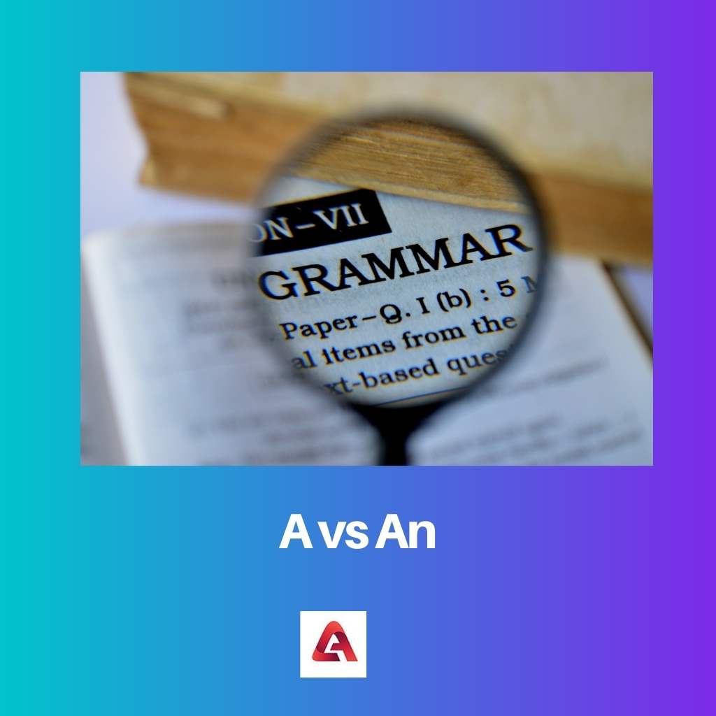 A vs An
