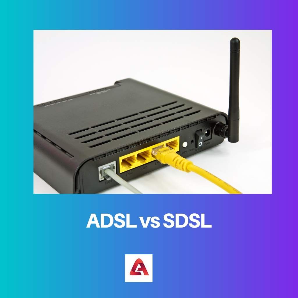 ADSL vs SDSL