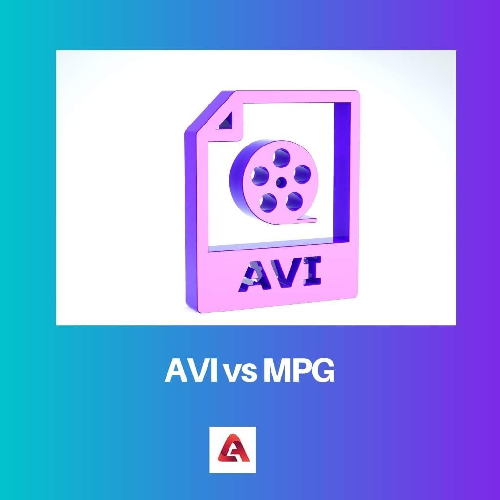 AVI vs MPG