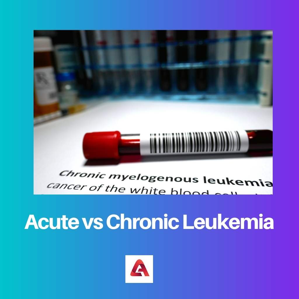 Acute vs Chronic Leukemia