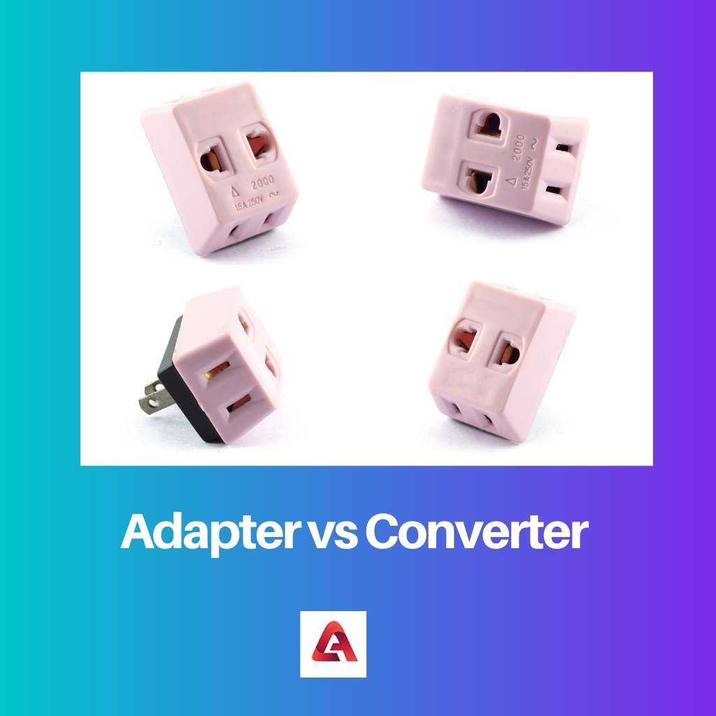 Adapter vs Converter