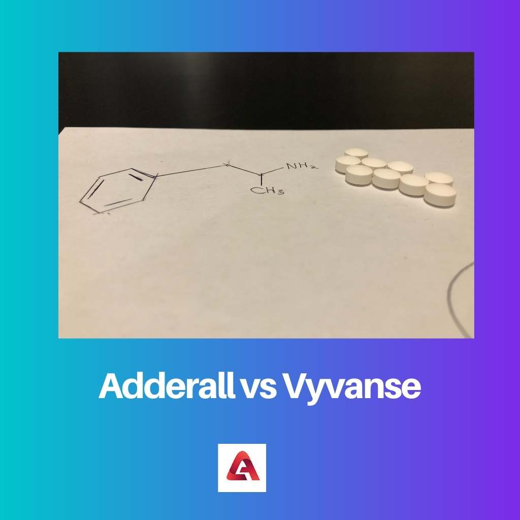Adderall vs Vyvanse