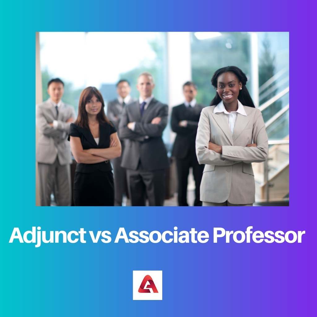 Adjunct vs Associate Professor