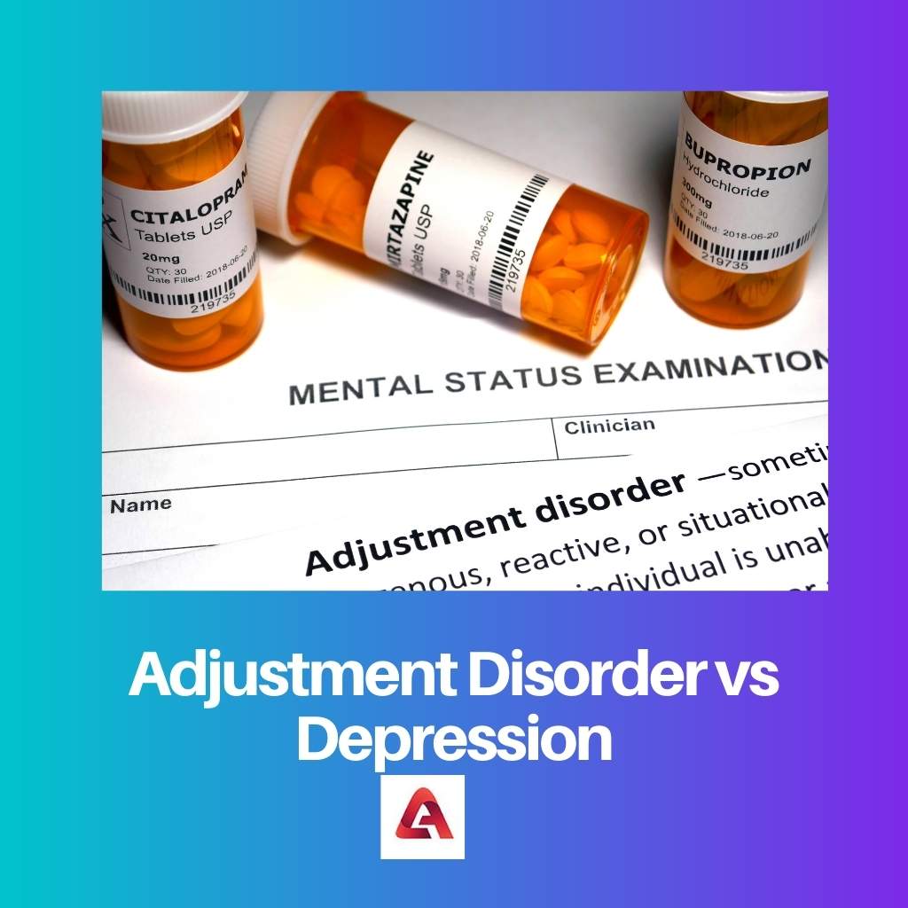 Adjustment Disorder vs Depression