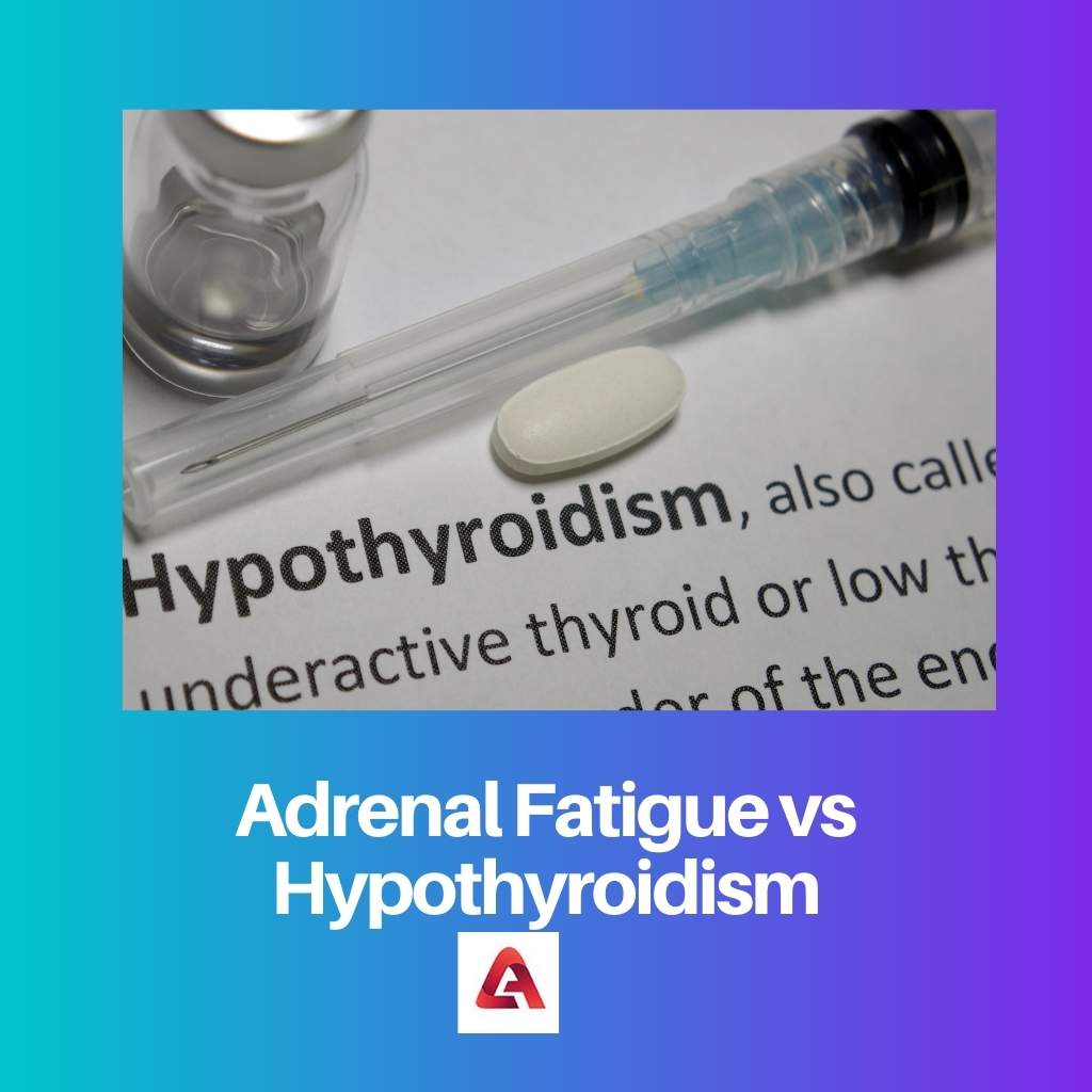 Adrenal Fatigue vs Hypothyroidism