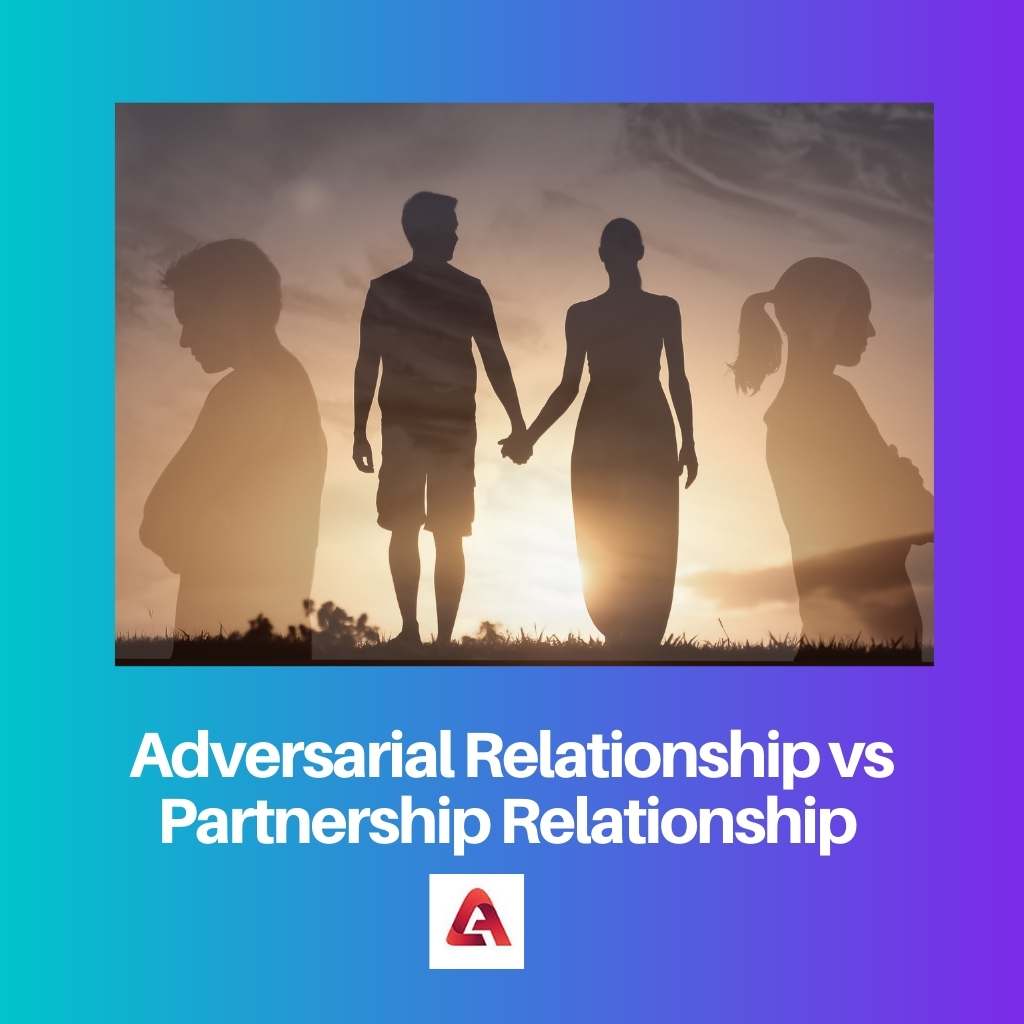 Adversarial Relationship vs Partnership Relationship
