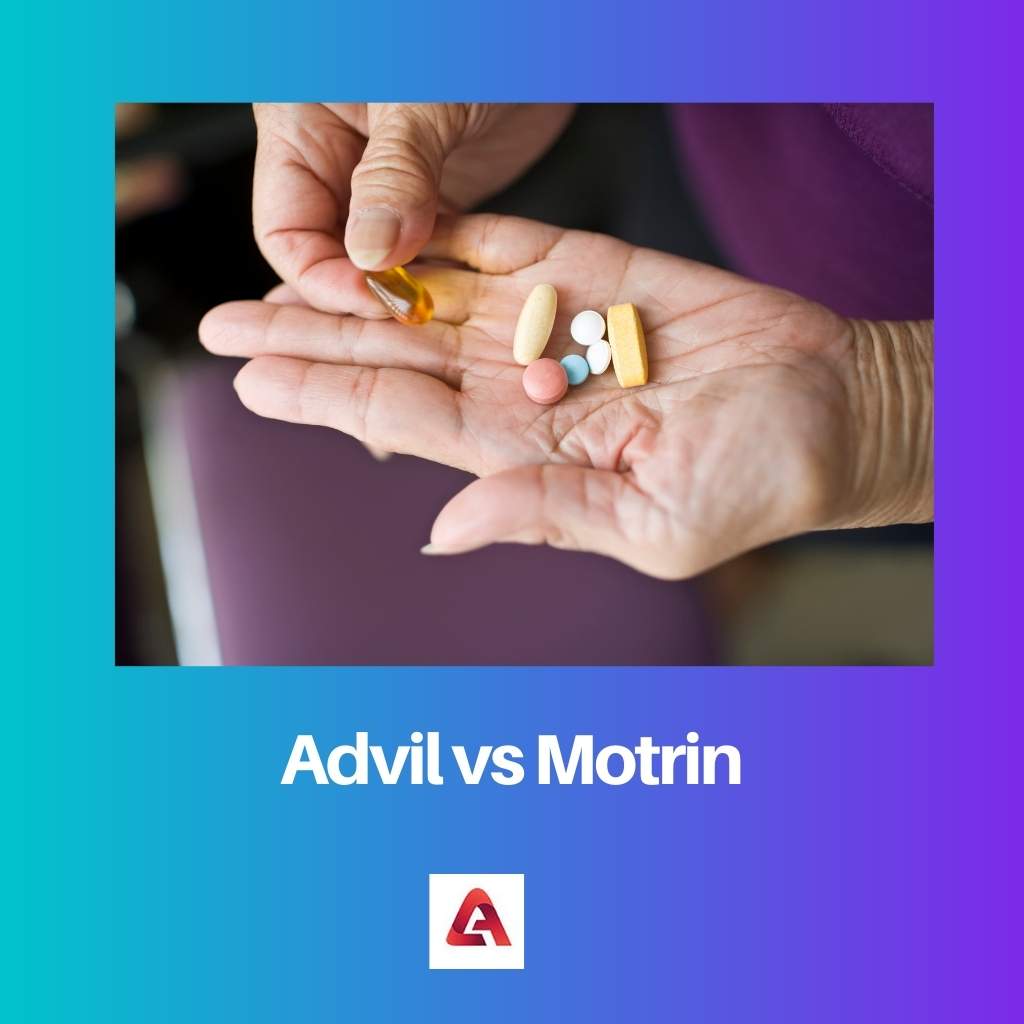 Advil vs Motrin