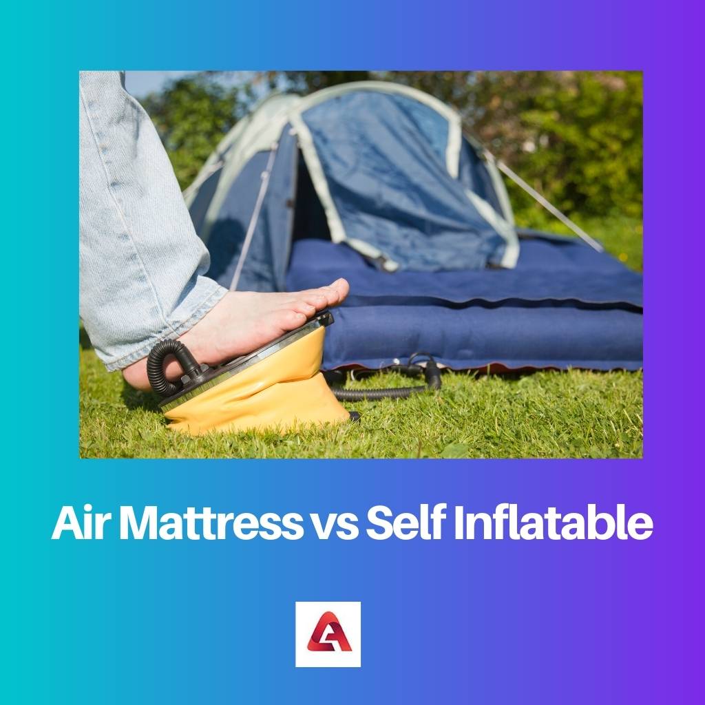 Air Mattress vs Self Inflatable