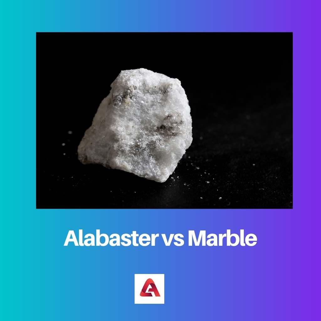 Alabaster vs Marble