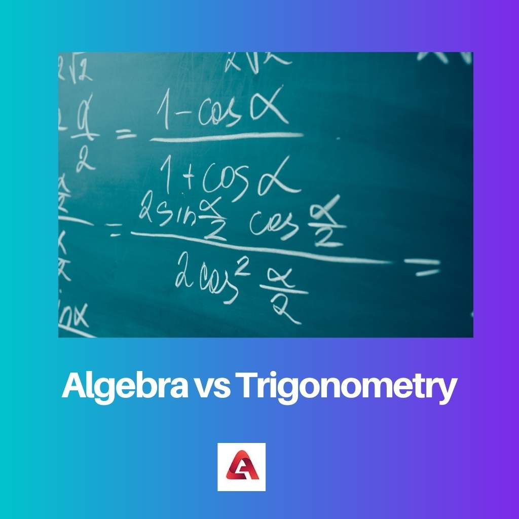 Algebra vs Trigonometry