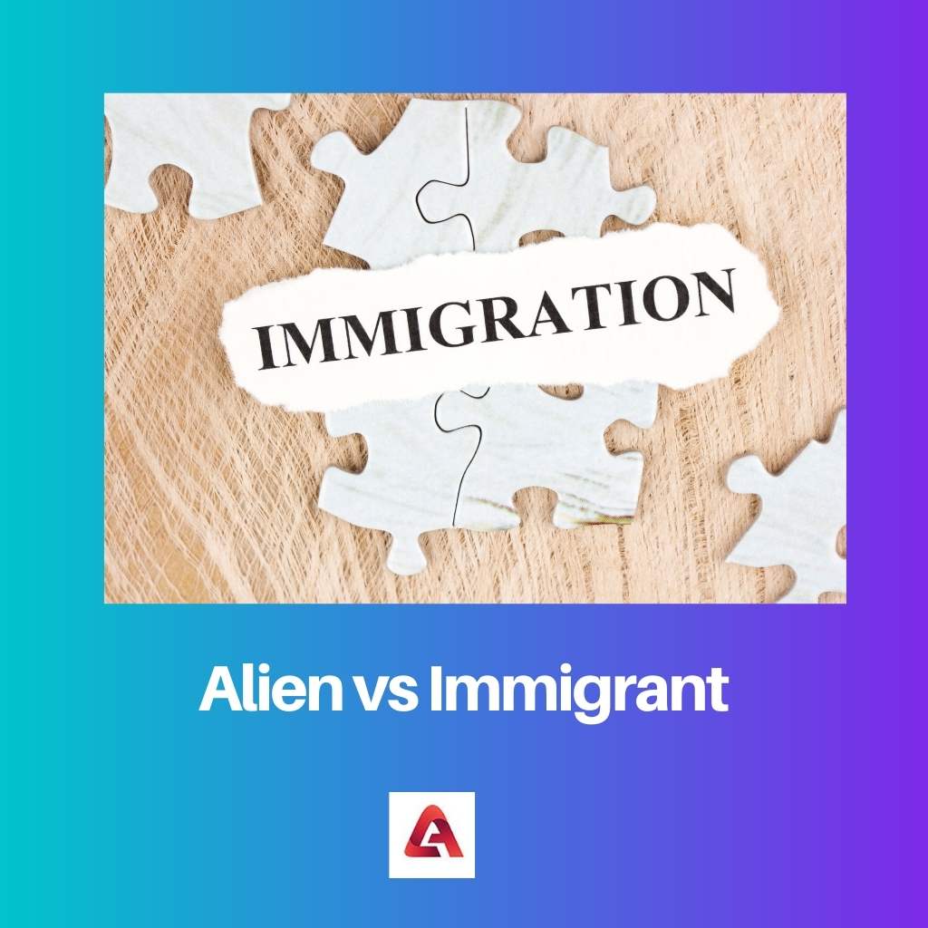 Alien vs Immigrant
