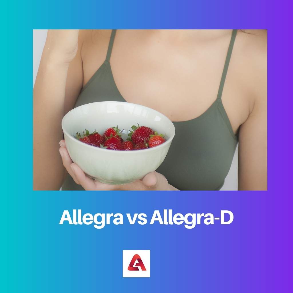 Allegra vs Allegra D