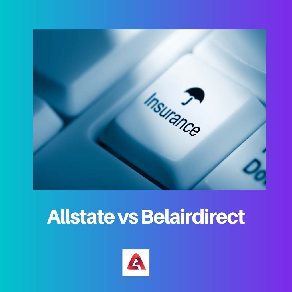 Allstate vs Belairdirect