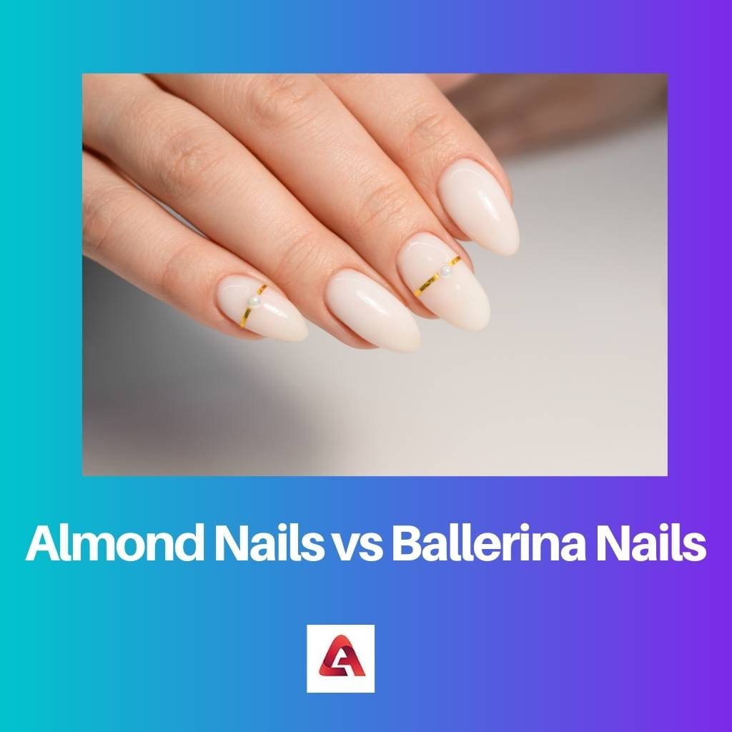 Difference Between Almond Nails and Ballerina Nails