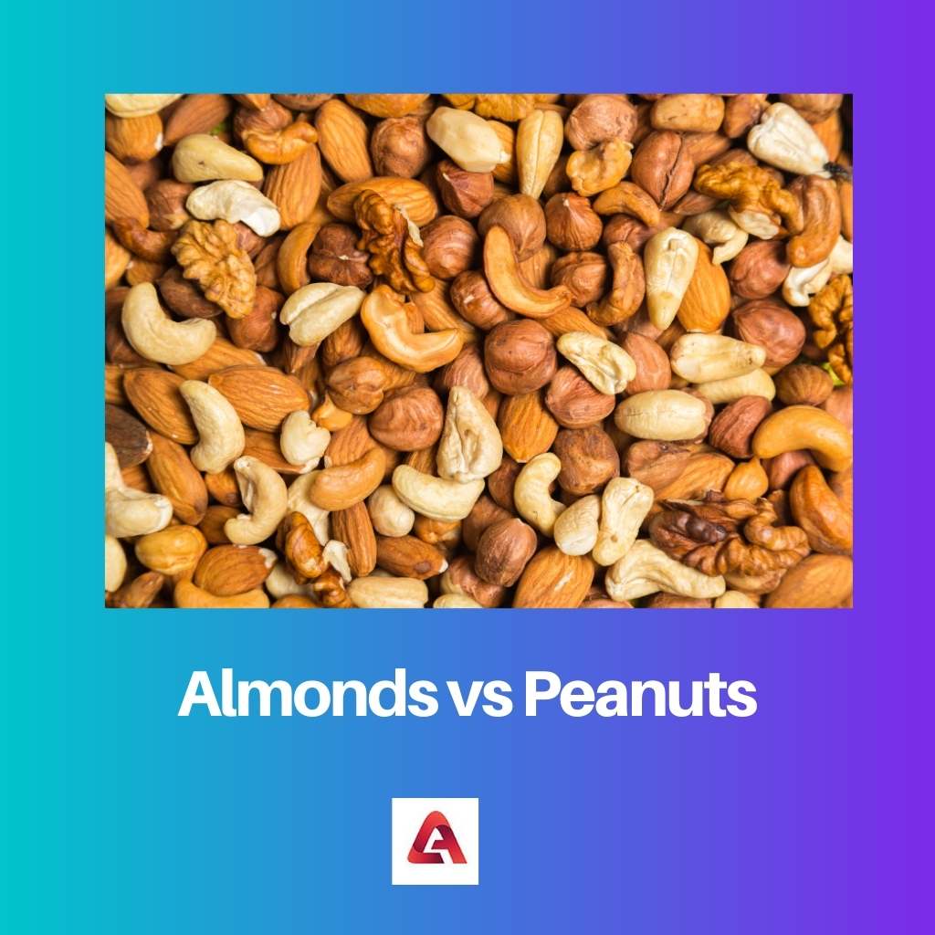 Almonds vs Peanuts