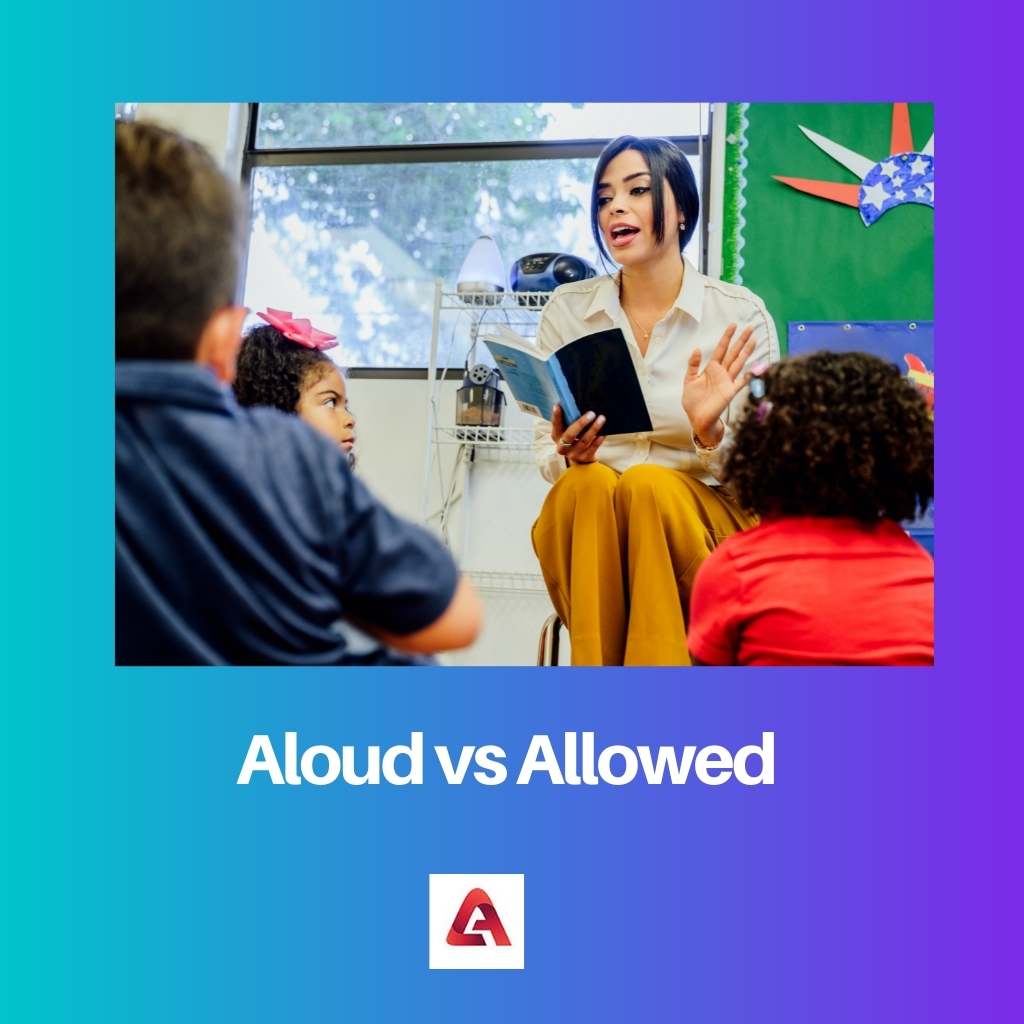 Aloud vs Allowed