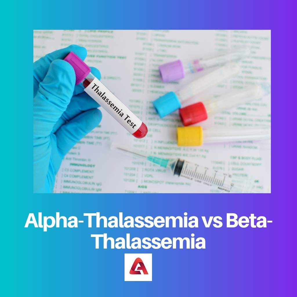 Alpha Thalassemia vs Beta Thalassemia