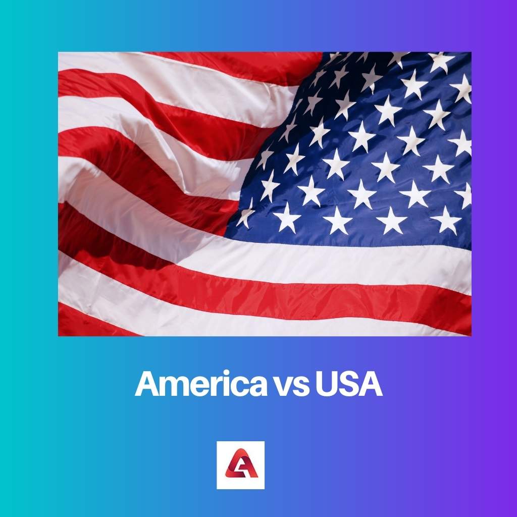 America vs USA