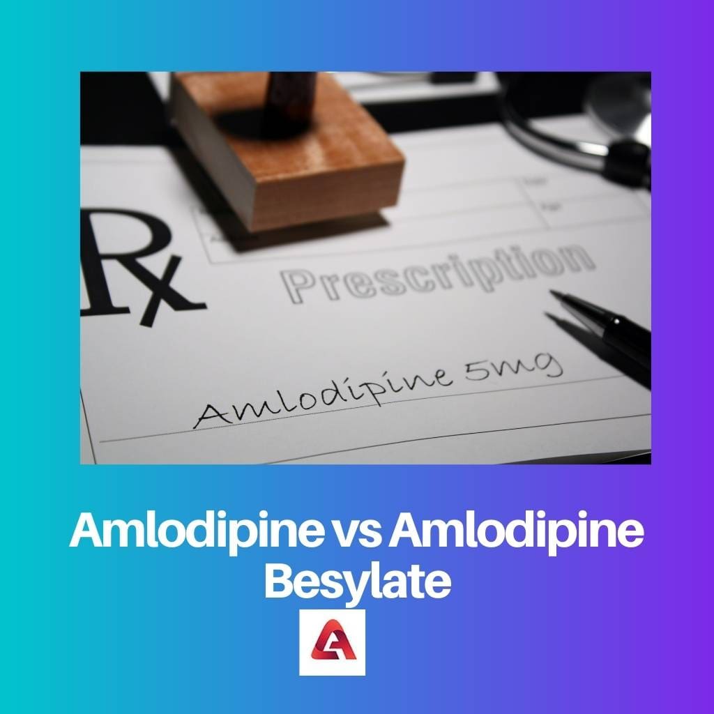 Amlodipine vs Amlodipine Besylate