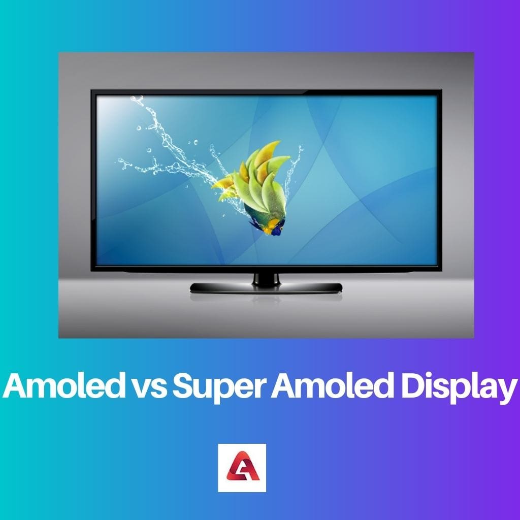Amoled vs Super Amoled Display