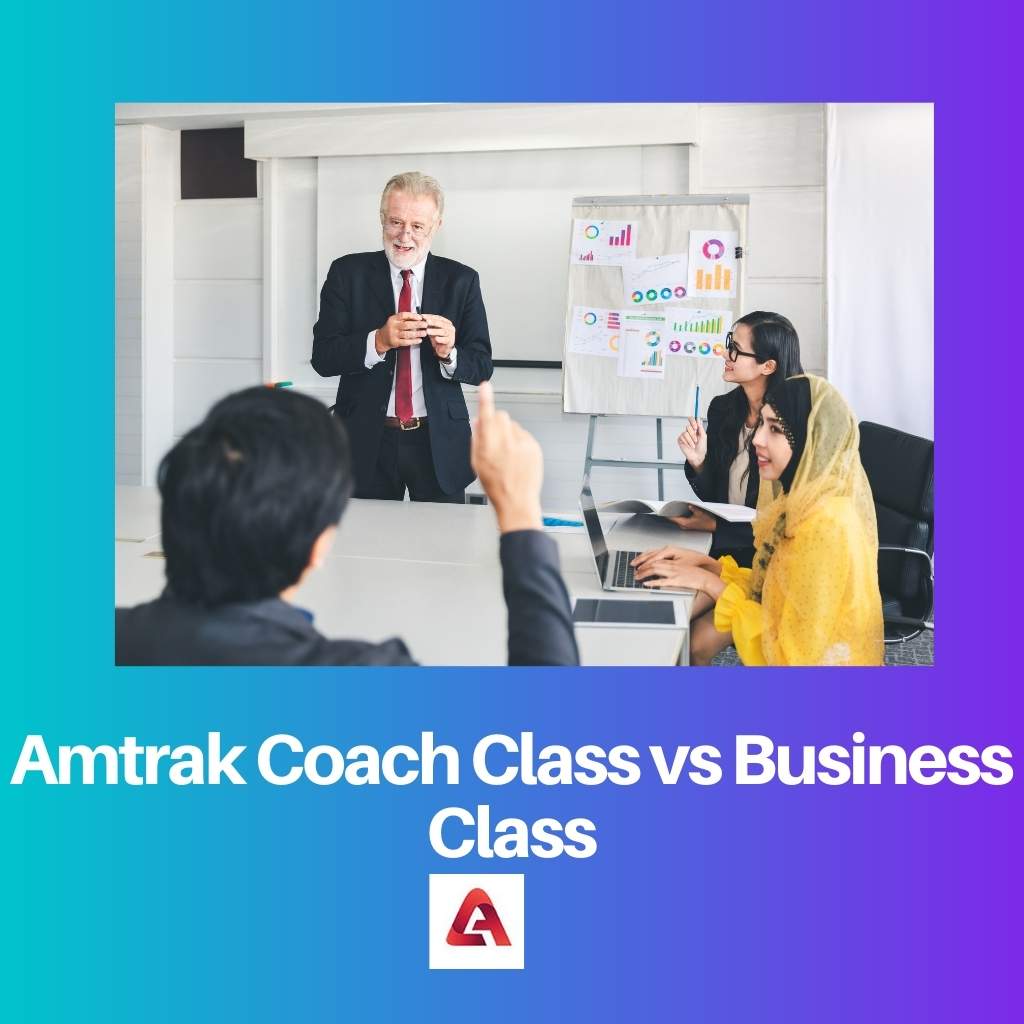 Amtrak Coach Class vs Business Class