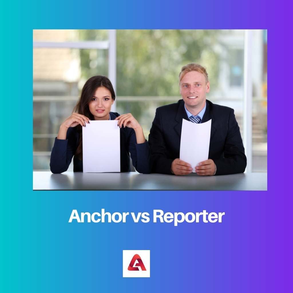 Anchor vs Reporter