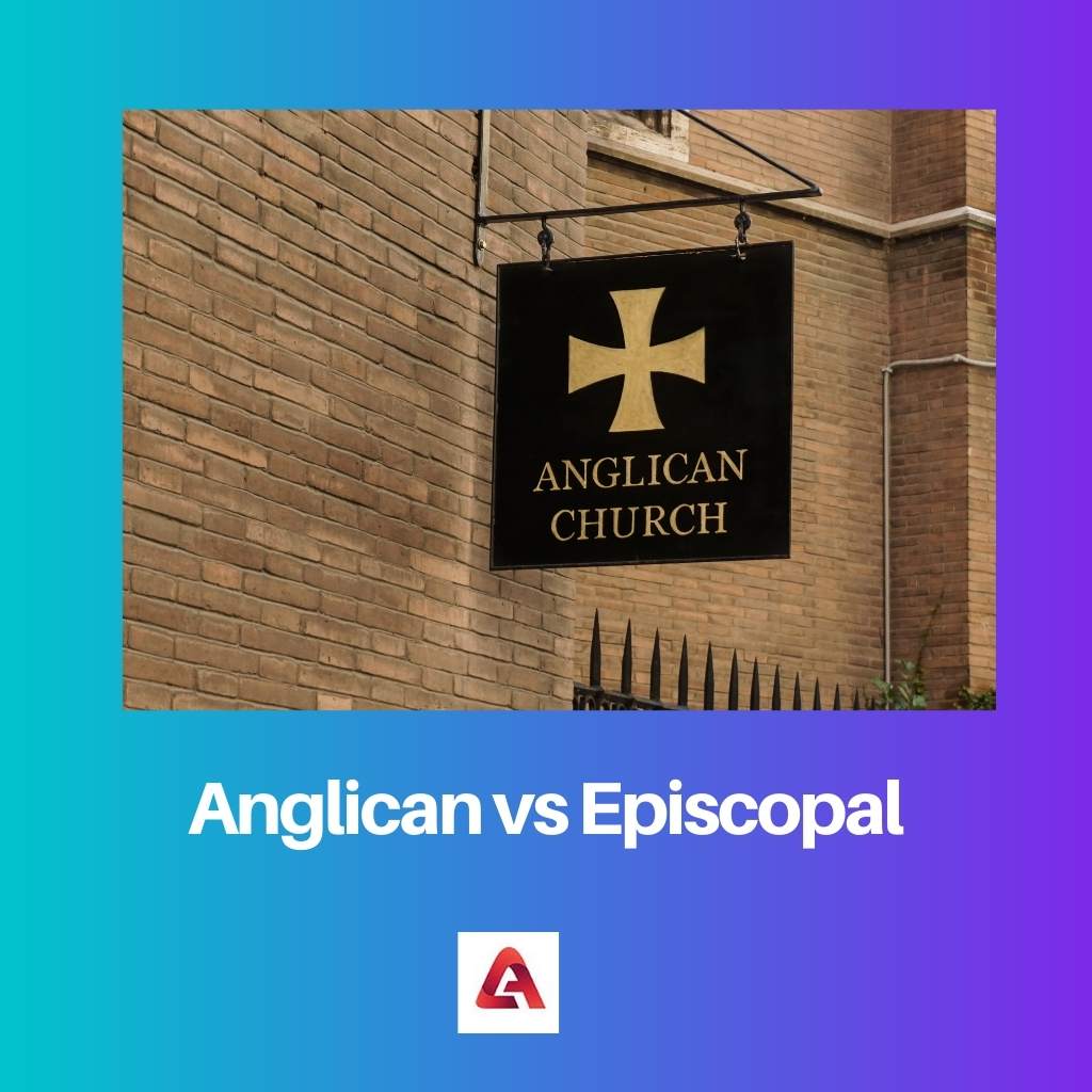 Anglican vs Episcopal