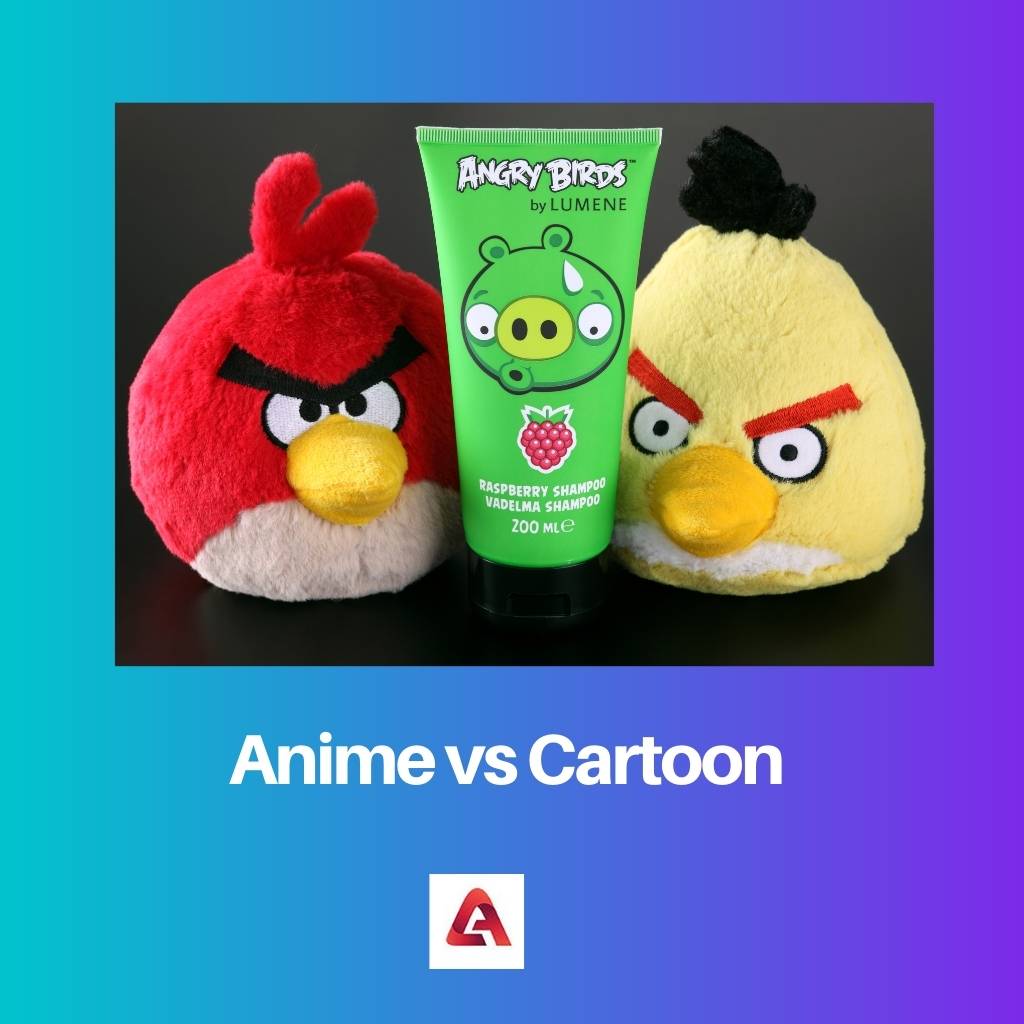 Anime vs Cartoon