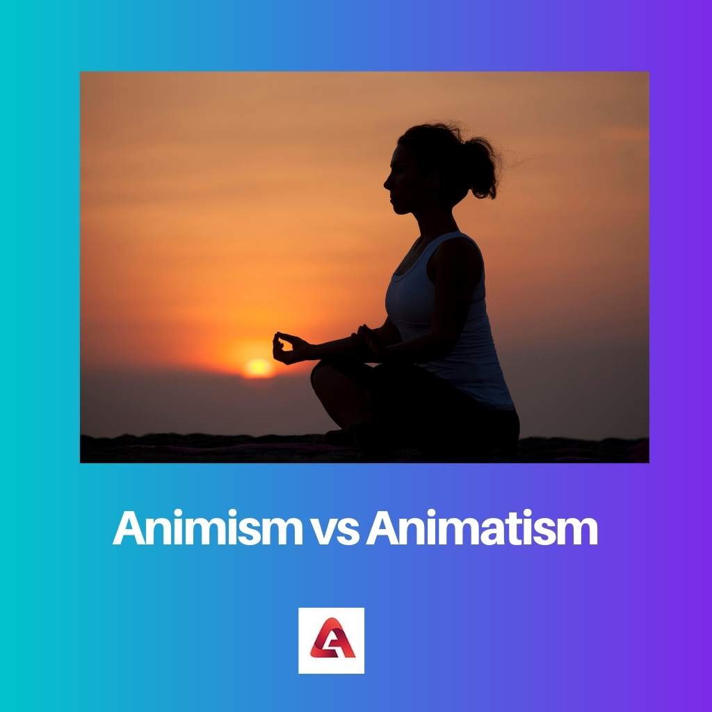 Animism vs Animatism