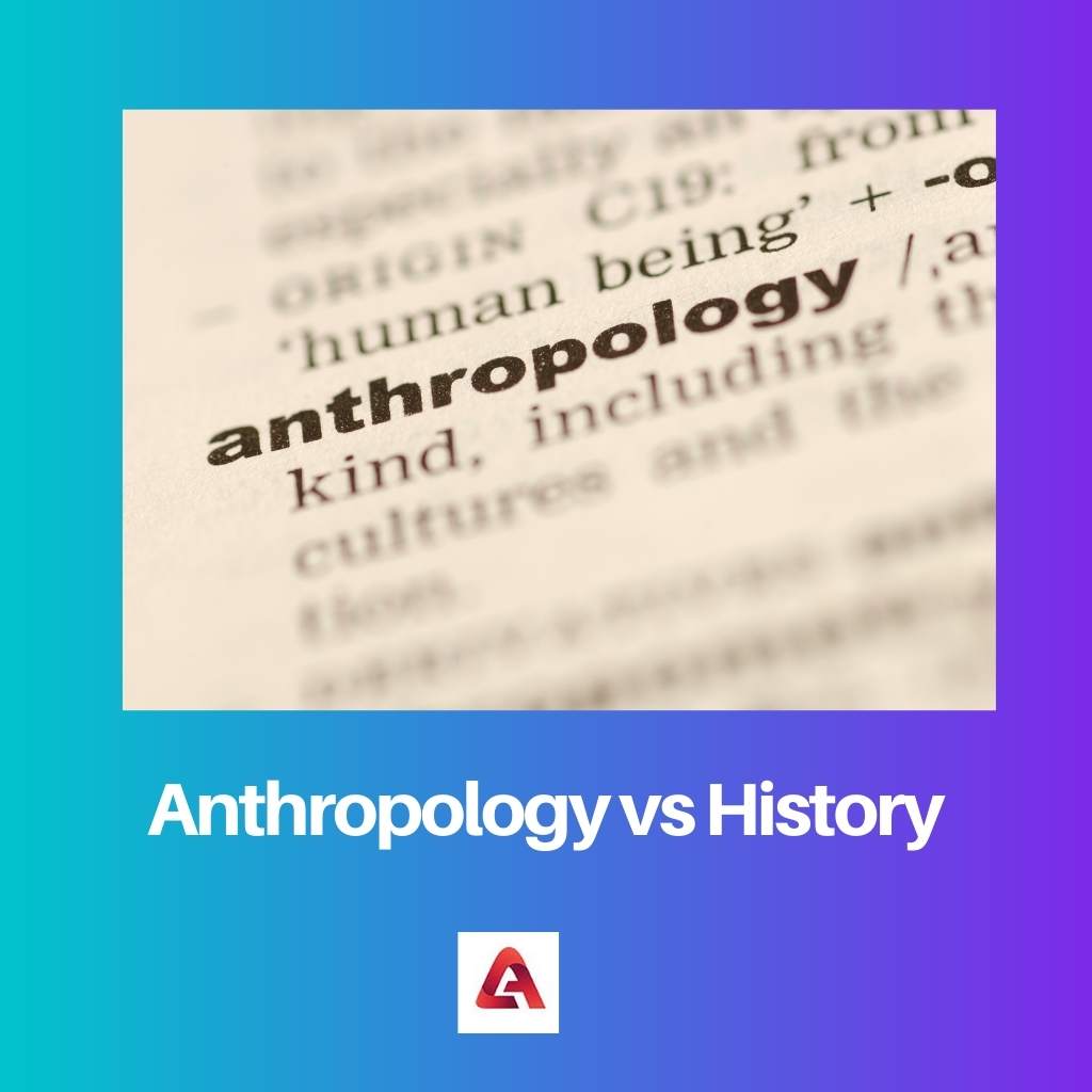 Anthropology vs History