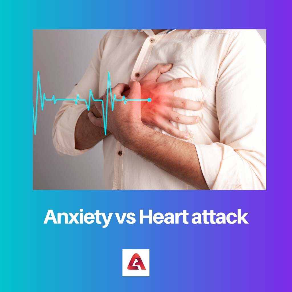 Anxiety vs Heart attack