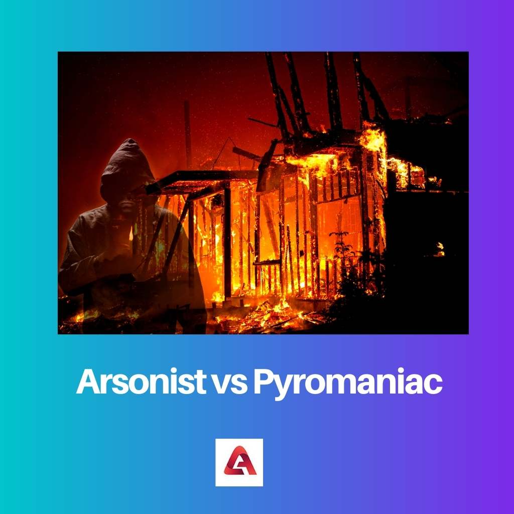Arsonist vs Pyromaniac