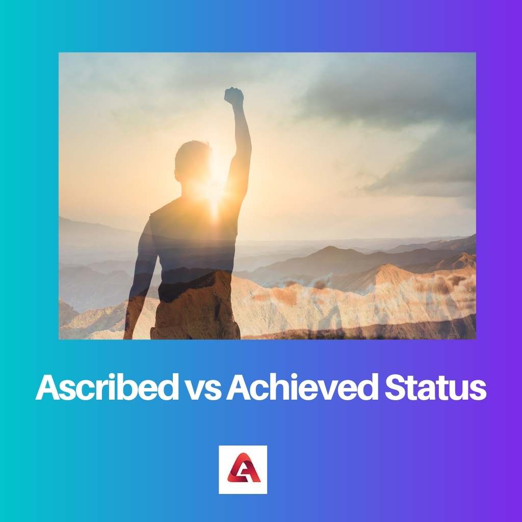 Ascribed vs Achieved Status
