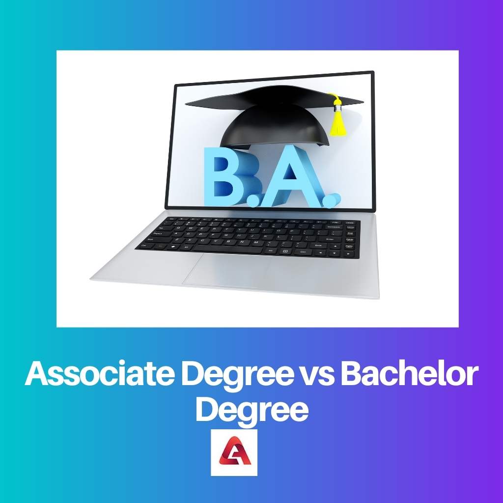 Associate Degree vs Bachelor Degree