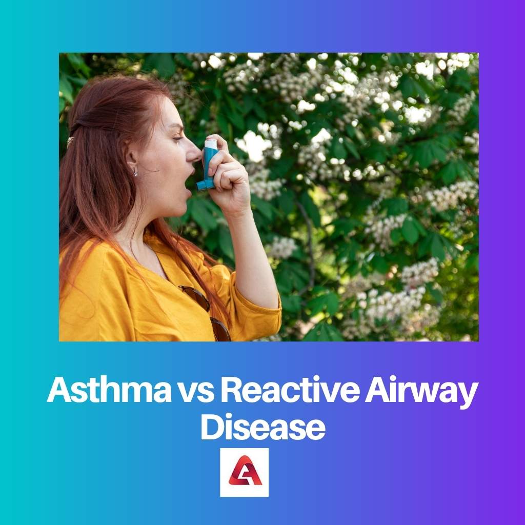 Asthma vs Reactive Airway Disease