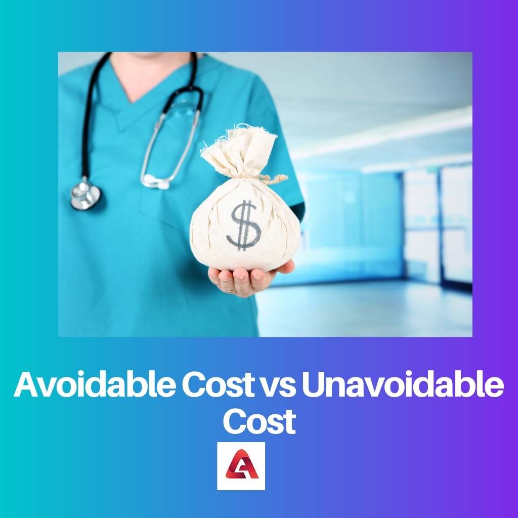 Avoidable Cost vs Unavoidable Cost