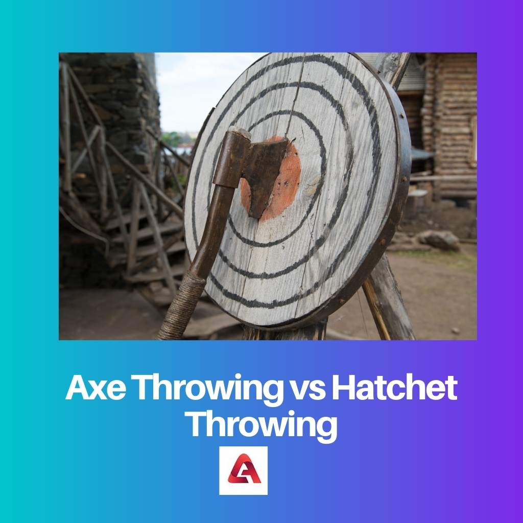 Axe Throwing vs Hatchet Throwing