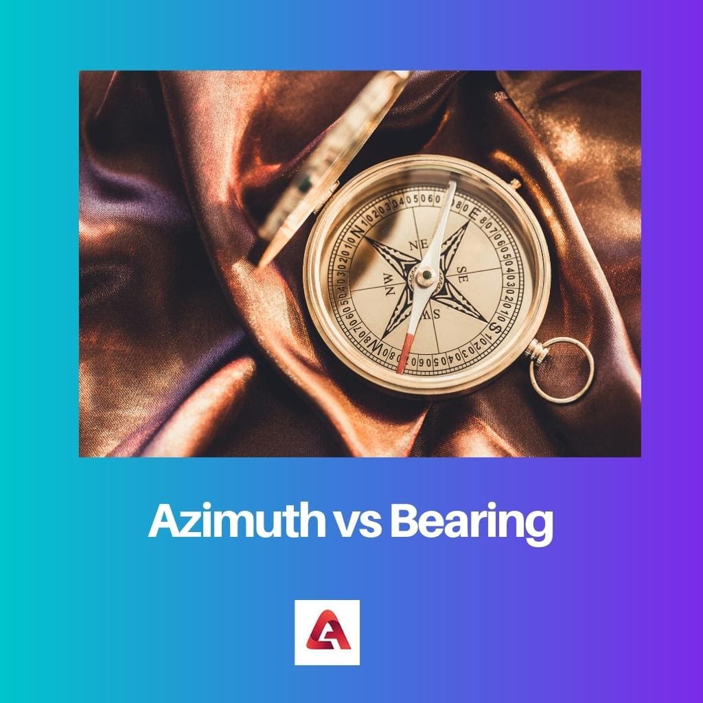 Azimuth vs Bearing