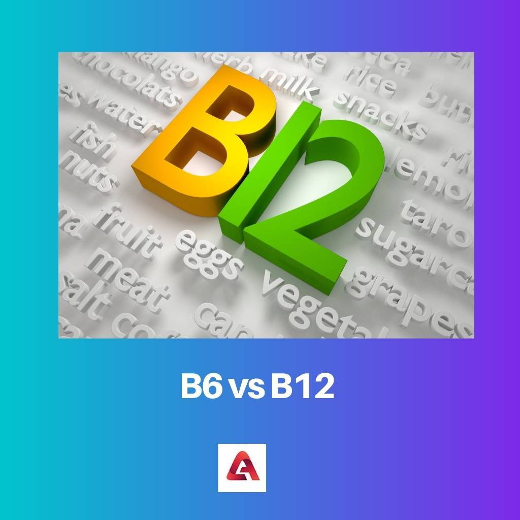 B6 vs B12