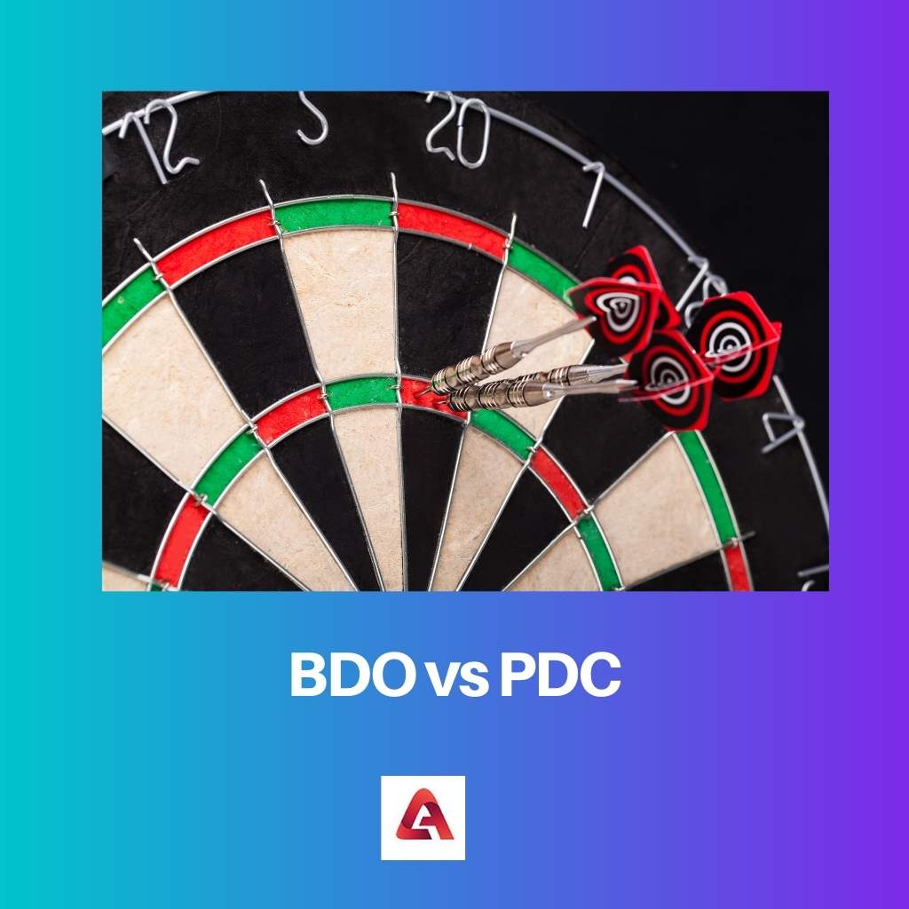 BDO vs PDC