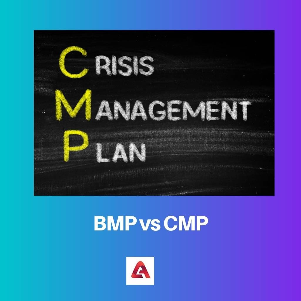 BMP vs CMP