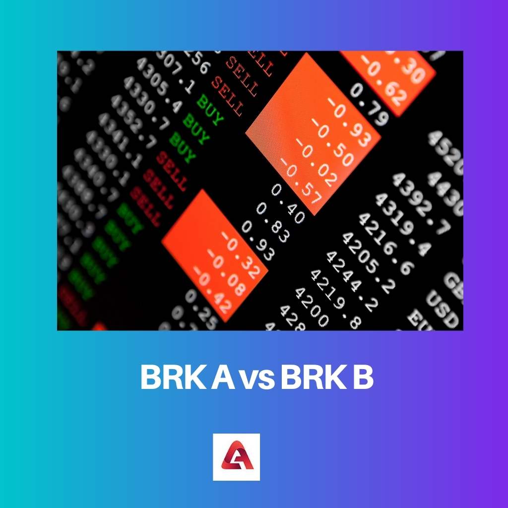 BRK A vs BRK B