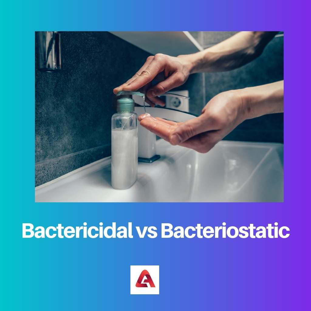 Bactericidal vs Bacteriostatic