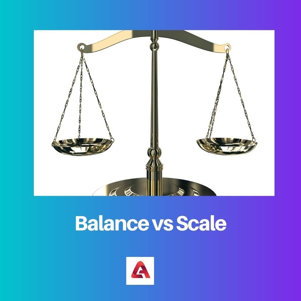 Balance vs Scale
